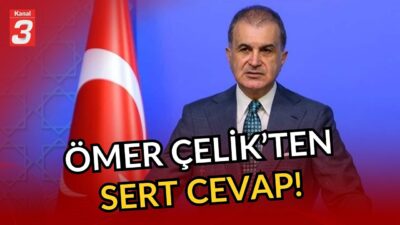 AK Parti Sözcüsü Ömer Çelik’ten İsrail Büyükelçisi’ne sert cevap! 📶https://kanal3.com.tr/
