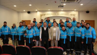 Bolvadin Belediye Başkanı Derviş Aynacı, Su ve Kanalizasyon İşleri Müdürlüğü