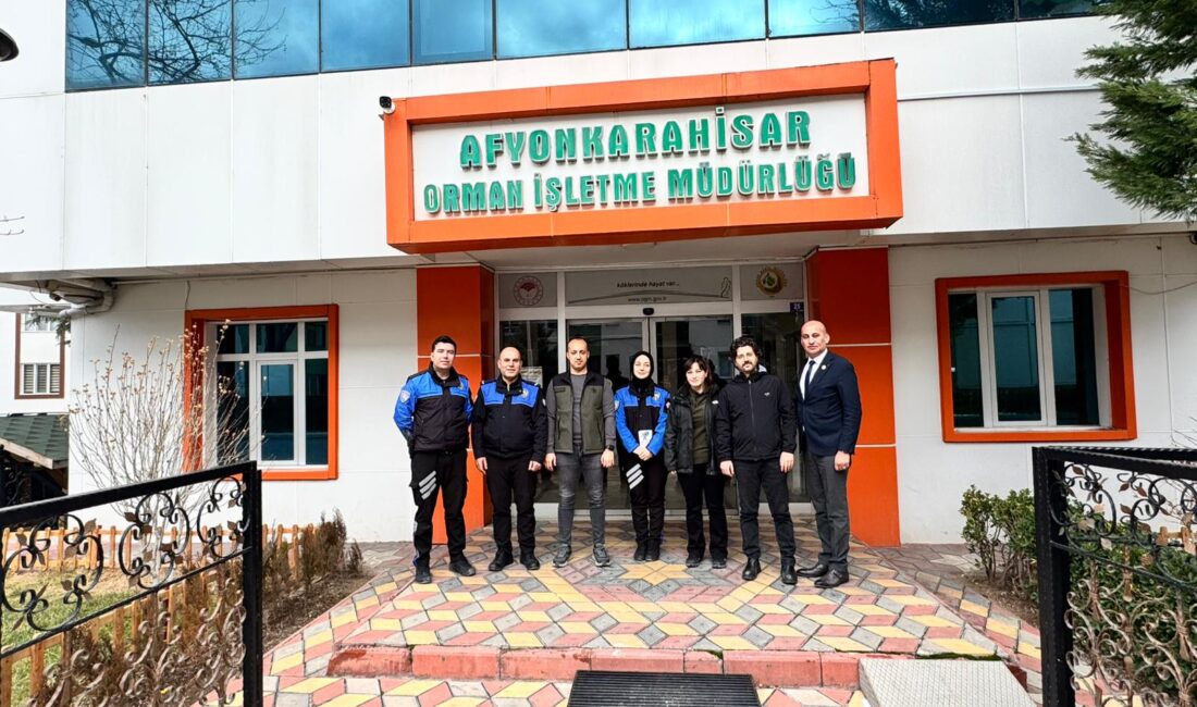 Afyonkarahisar İl Emniyet Müdürlüğü ekipleri, kamu kurumlarıyla koordinasyonu güçlendirmek amacıyla