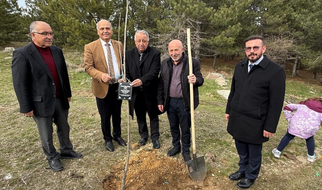 Afyonkarahisar İl Genel Meclisi ile Erkmen Belediyesi iş birliğinde fidan
