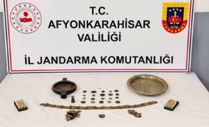 Afyonkarahisar’da jandarma ekipleri tarafından yürütülen çalışmalar kapsamında, Sinanpaşa ilçesine bağlı