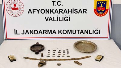 Afyonkarahisar’da jandarma ekipleri tarafından yürütülen çalışmalar kapsamında, Sinanpaşa ilçesine bağlı