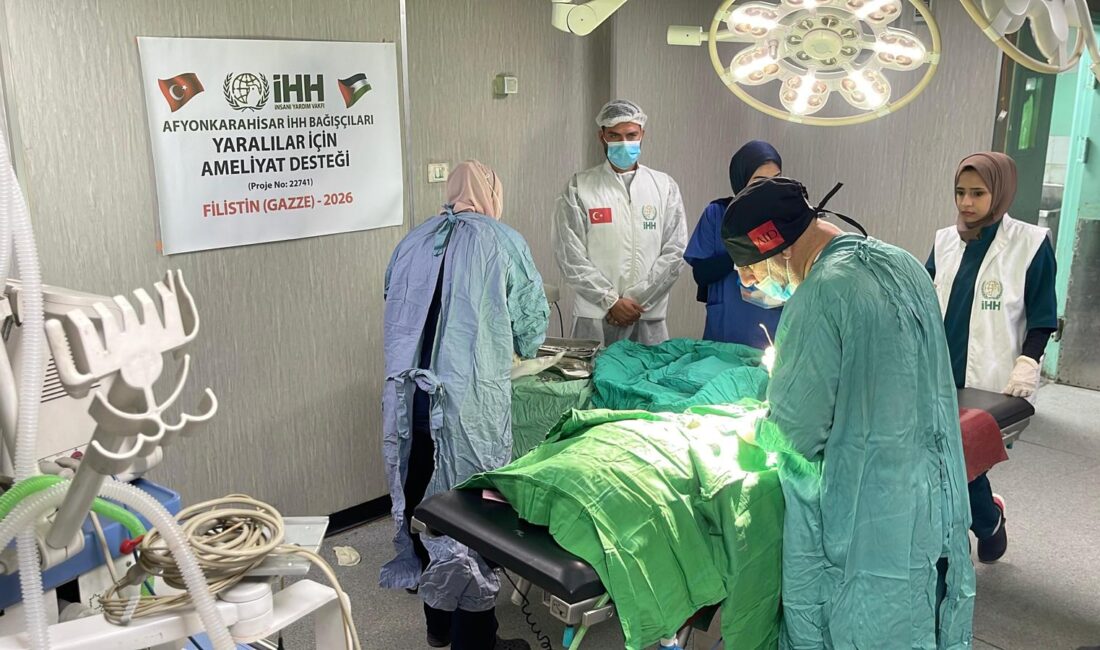 İHH İnsani Yardım Vakfı Afyonkarahisar Temsilciliği, savaşın gölgesinde yaşam mücadelesi