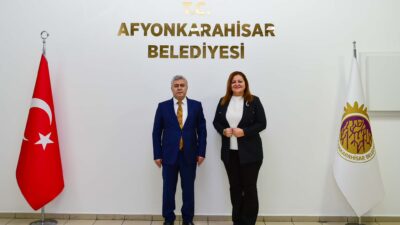 Afyonkarahisar Belediye Başkanı Burcu Köksal, Yargıtay Cumhuriyet Başsavcısı Muhsin Şentürk’ü