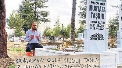 Konya'da yaşayan Ramazan Taşkın, bir yıl arayla iki oğlunu da