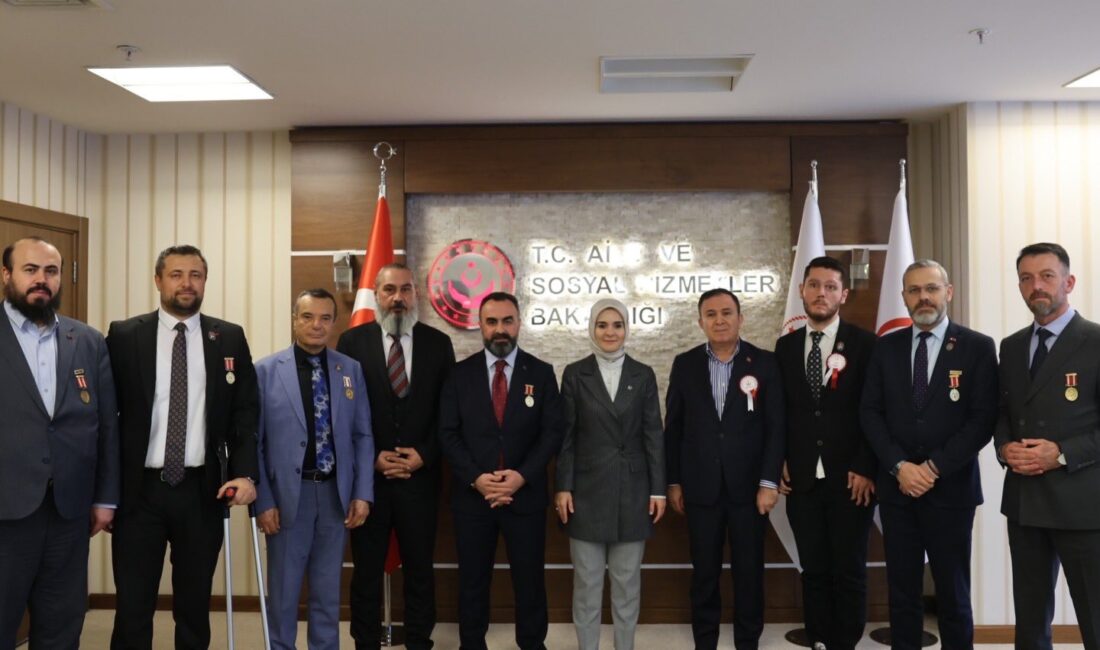 Aile ve Sosyal Hizmetler Bakanı Mahinur Özdemir Göktaş, Türkiye Gaziler