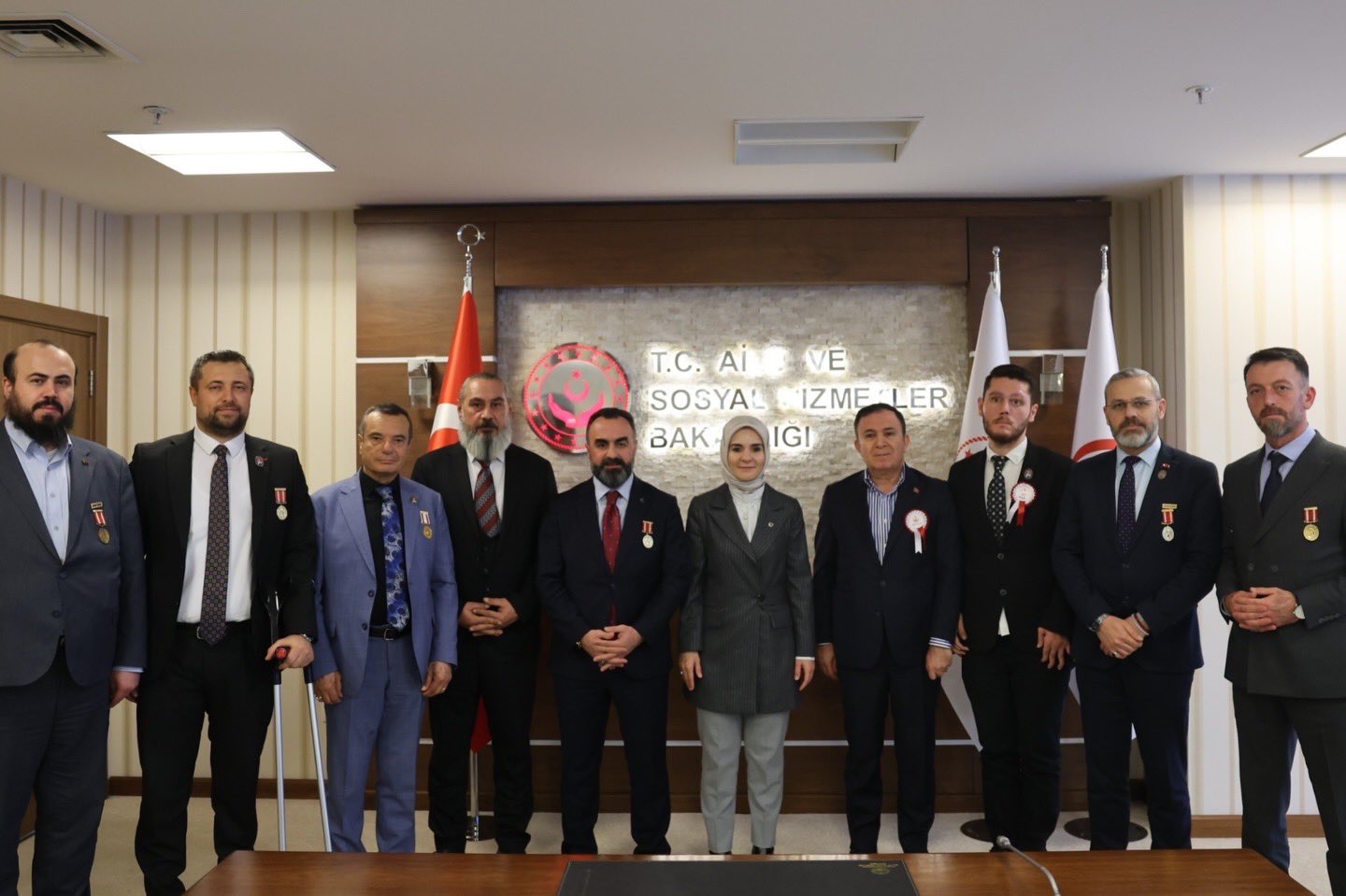 Aile ve Sosyal Hizmetler Bakanı Mahinur Özdemir Göktaş, Türkiye Gaziler