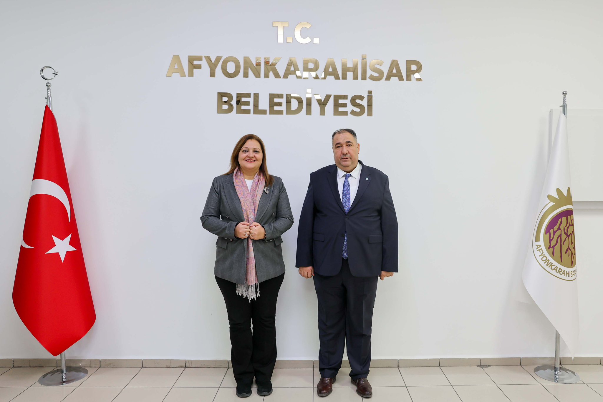  İYİ Parti İl Başkanı Muhammet Mısırlıoğlu ve beraberindeki yönetim