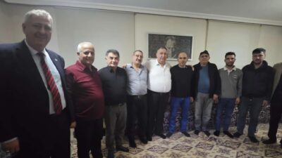 İYİ Parti Afyonkarahisar İl Başkanı Muhammet Mısırlıoğlu ve İl Yönetim