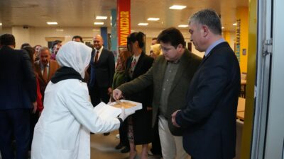 Kredi ve Yurtlar Genel Müdürlüğü (KYK) Bolvadin Yurdu’nda düzenlenen iftar