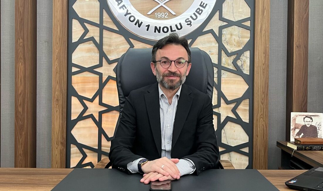 Eğitim Bir-Sen 1 Nolu Şube Başkanı Mustafa Arslan, “Ramazan maarifin