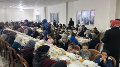 İhsaniye Belediye Başkanı Emine Gökçe öncülüğünde, Beyköy’de yaklaşık 1000 kişinin
