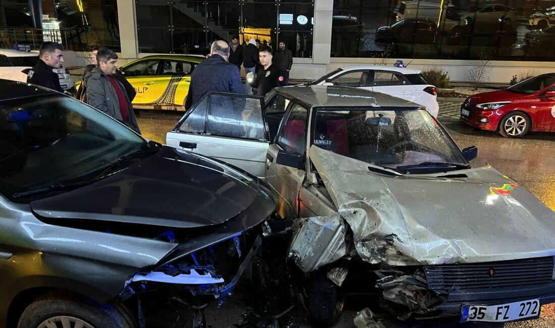 Afyonkarahisar’da iki otomobilin çarpışması sonucu yaşanan trafik kazasına 1 kişi
