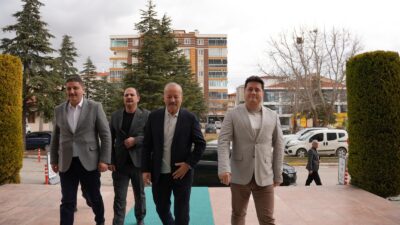 MHP Afyonkarahisar Milletvekili Mehmet Taytak, MHP Bolvadin İlçe Başkanı Mahmut