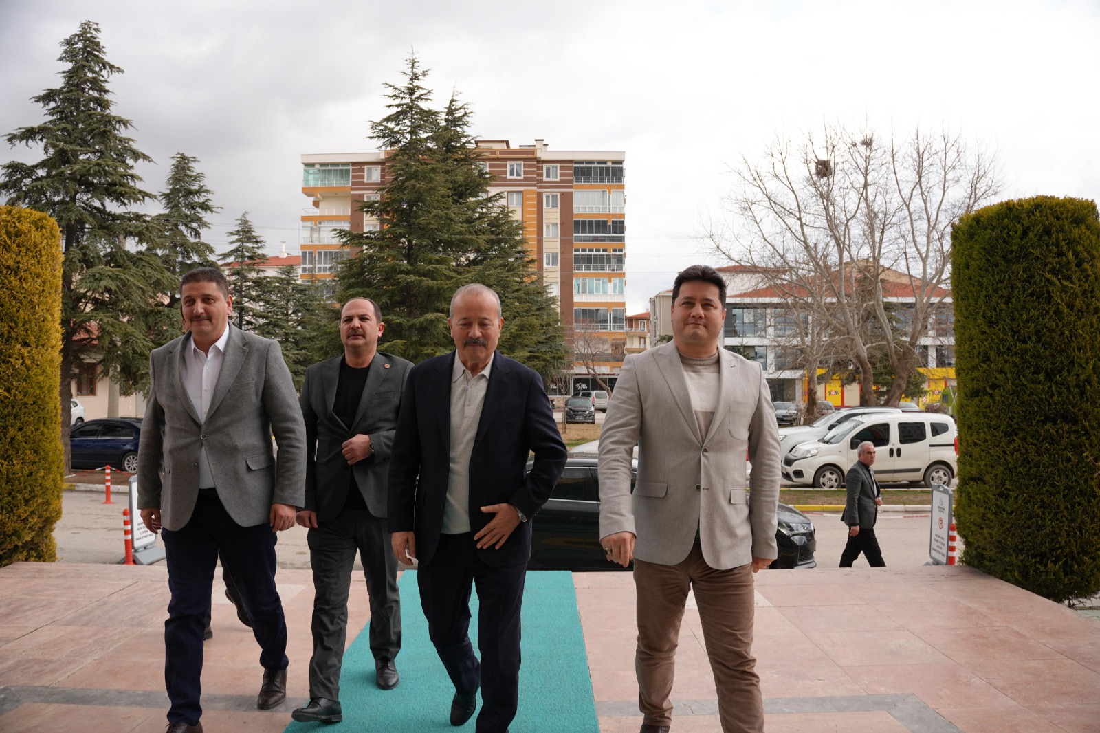 MHP Afyonkarahisar Milletvekili Mehmet Taytak, MHP Bolvadin İlçe Başkanı Mahmut