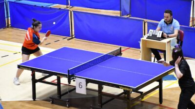 Afyonkarahisar’da Okul Sporları kapsamında düzenlenen Masa Tenisi Gençler Grup Müsabakaları,