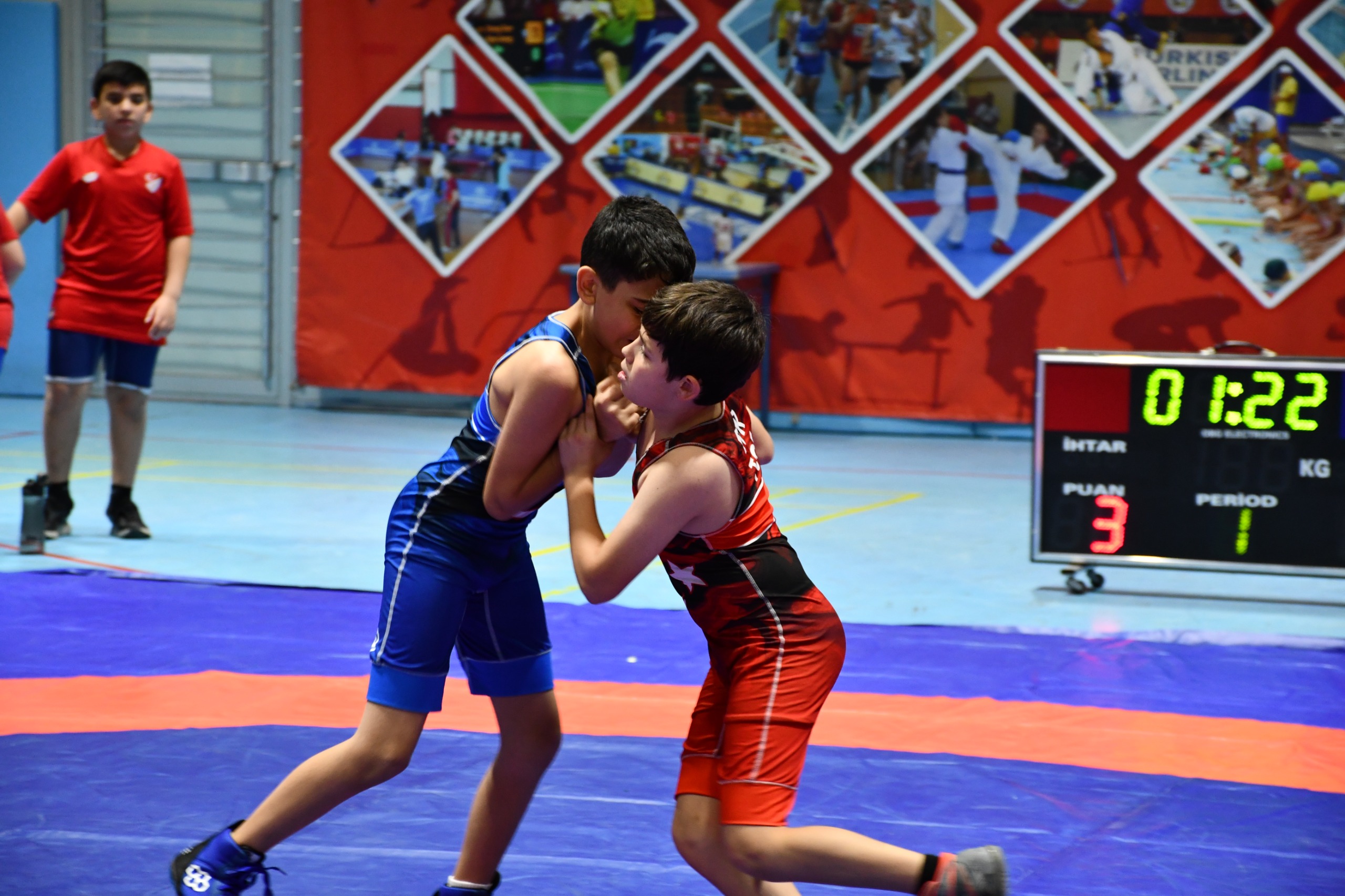 Afyonkarahisar’da Okul Sporları Yıldızlar Erkek Grekoromen ve Serbest Güreş Müsabakaları,