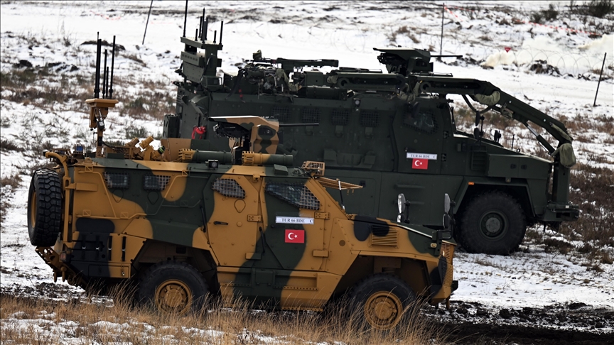 Kara Kuvvetleri Komutanlığına bağlı 66. Mekanize Piyade Tugayı, topçu bataryası,