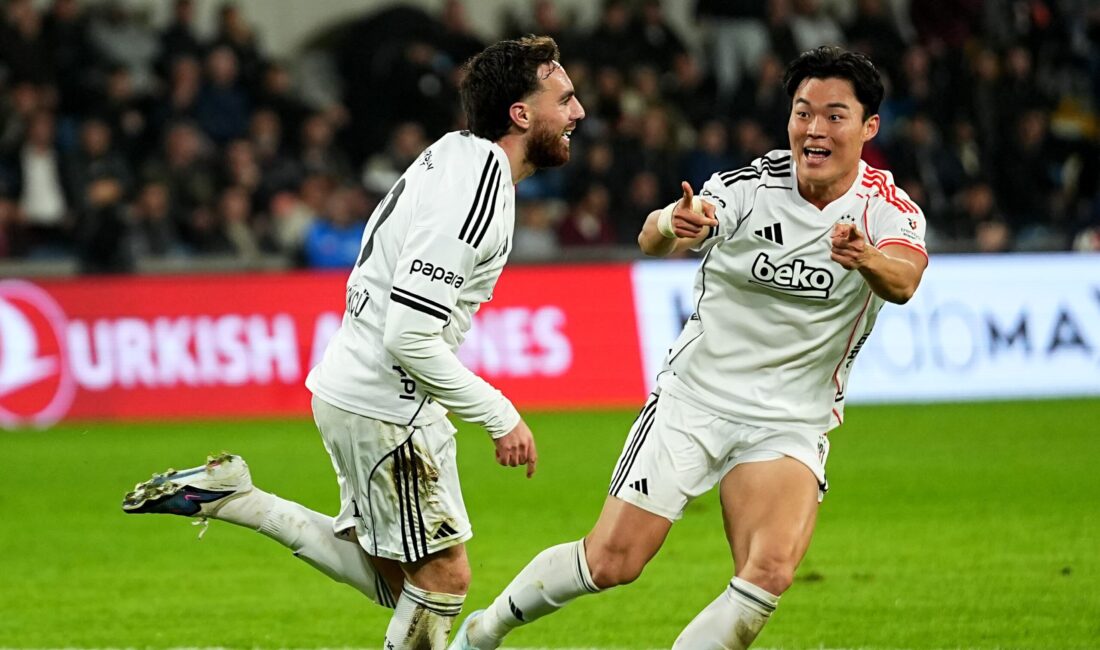 Trendyol Süper Lig'in 22. haftasında Beşiktaş, deplasmanda RAMS Başakşehir'i 3-2