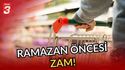 Ramazan öncesi etiketler değişti! | Zam rekoru ”Limon” oldu! 📶https://kanal3.com.tr/