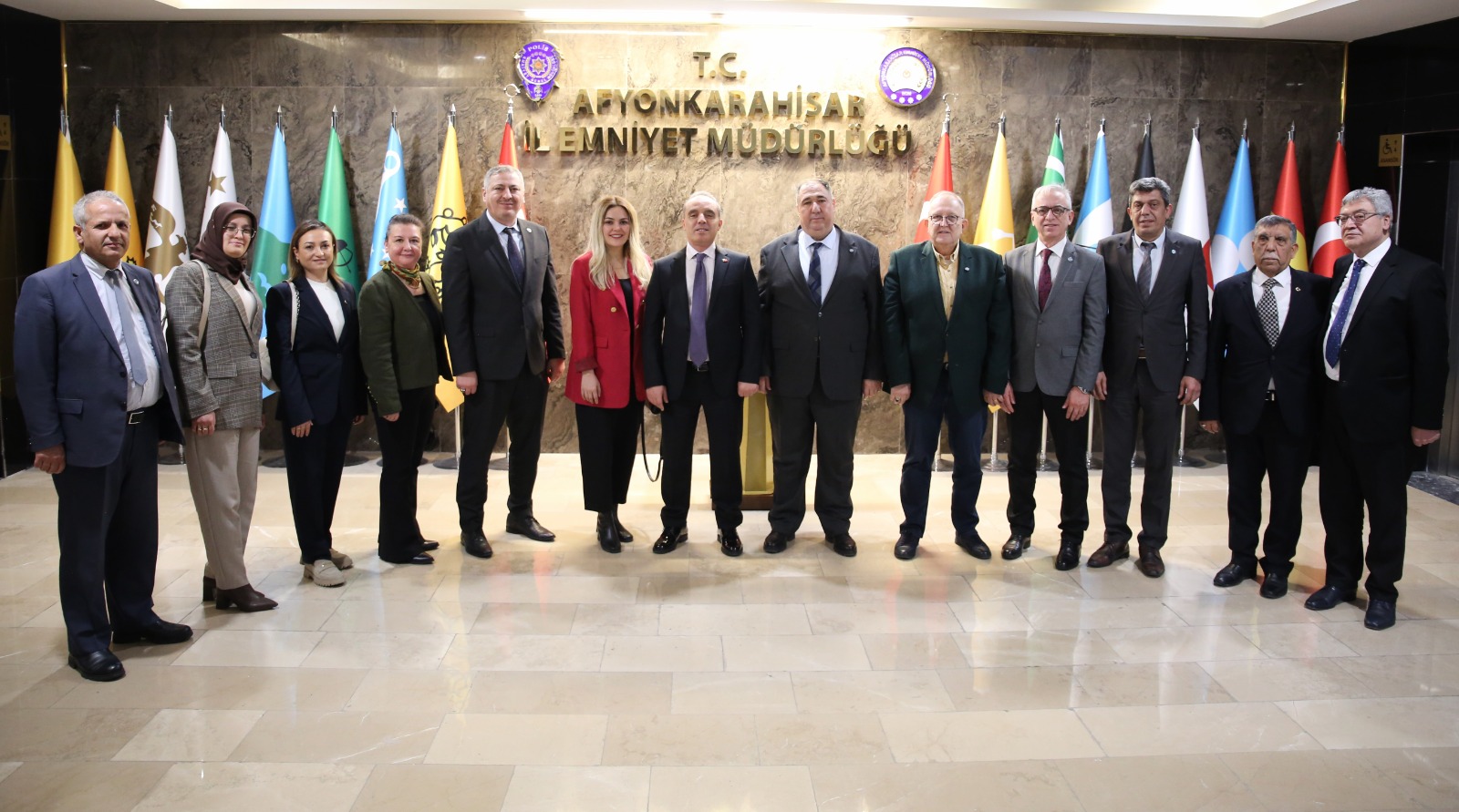 İYİ Parti Afyonkarahisar İl Başkanı Muhammet Mısırlıoğlu ve İl Yönetim