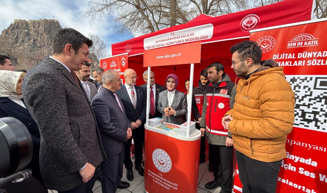 Bir dizi ziyaret kapsamında Afyonkarahisar’a gelen Aile ve Sosyal Hizmetler
