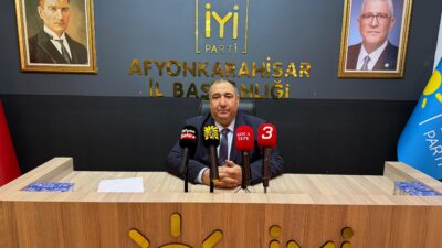 İyi Parti Afyonkarahisar İl Başkanlığı tarafından gerçekleştirilen haftalık basın toplantısında,