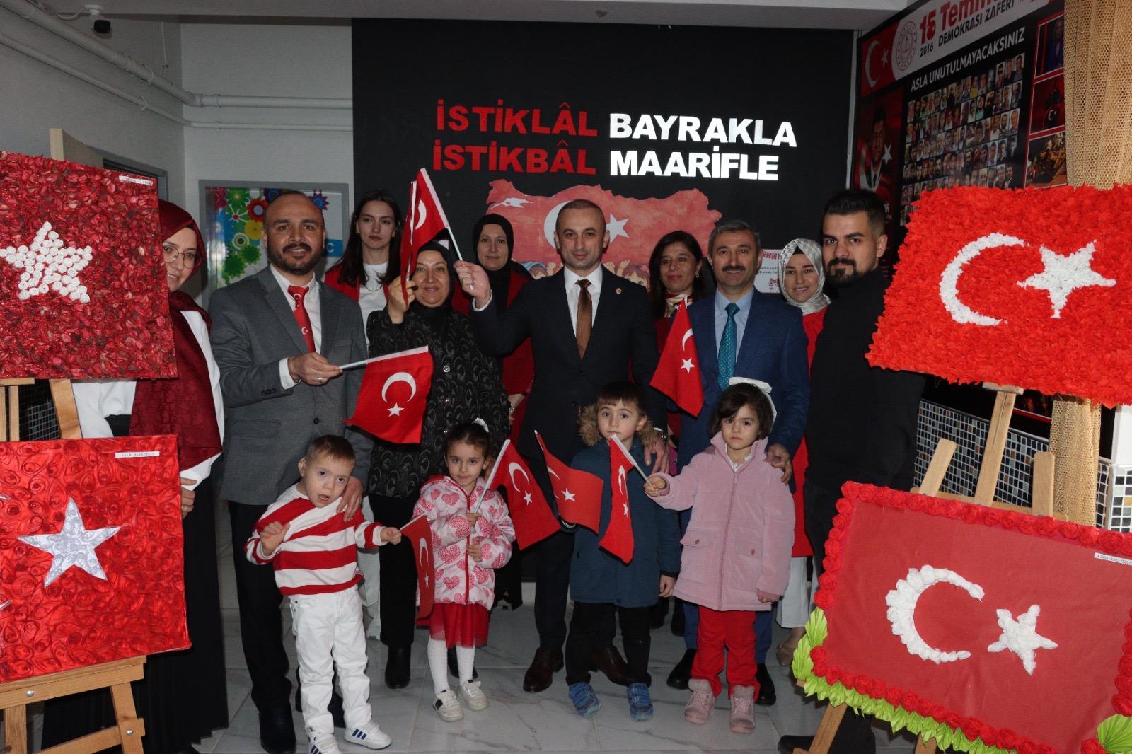 İscehisar İlçe Millî Eğitim Müdürlüğü koordinesinde, İscehisar Anaokulu tarafından hazırlanan