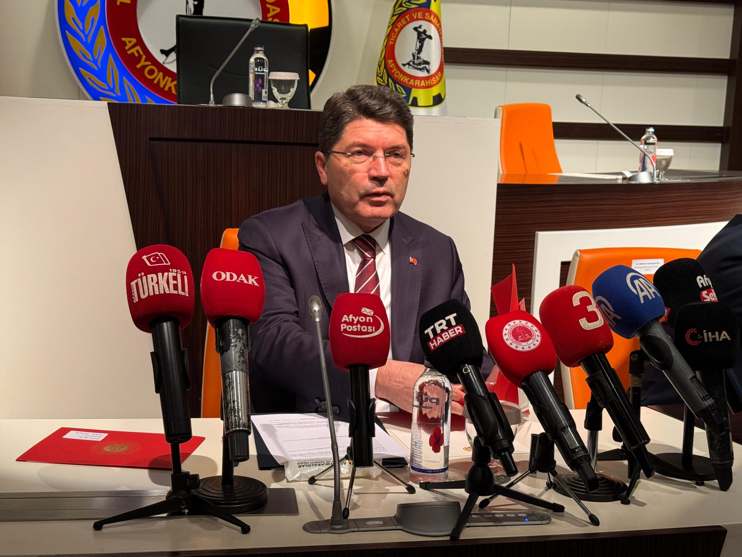 Adalet Bakanı Yılmaz Tunç, bir dizi programa katılmak üzere geldiği