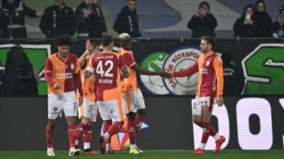 Trendyol Süper Lig'in 21. haftasında Galatasaray, konuk olduğu Çaykur Rizespor'u
