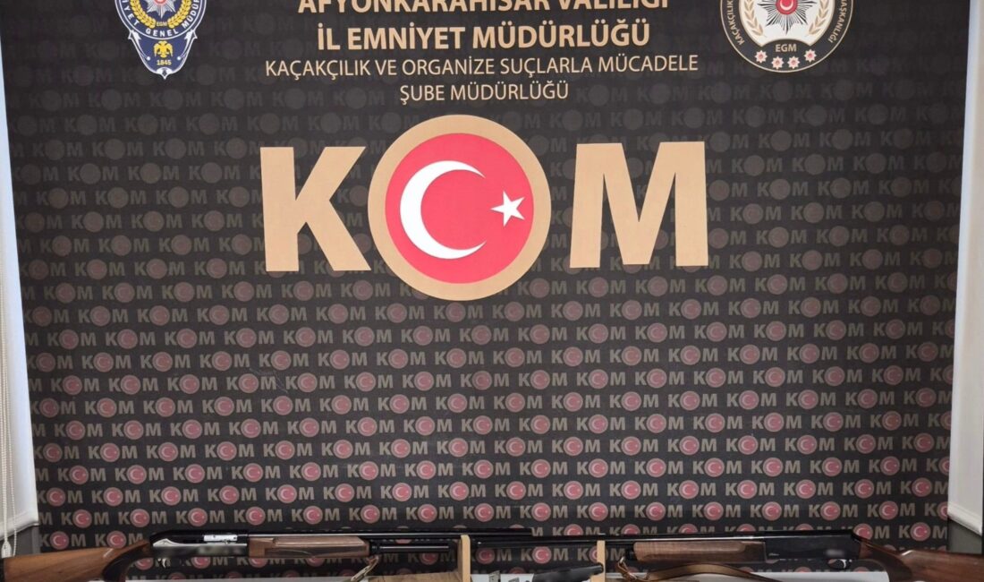 Afyonkarahisar İl Emniyet Müdürlüğü ekipleri, mali suçların önlenmesine yönelik yürüttüğü