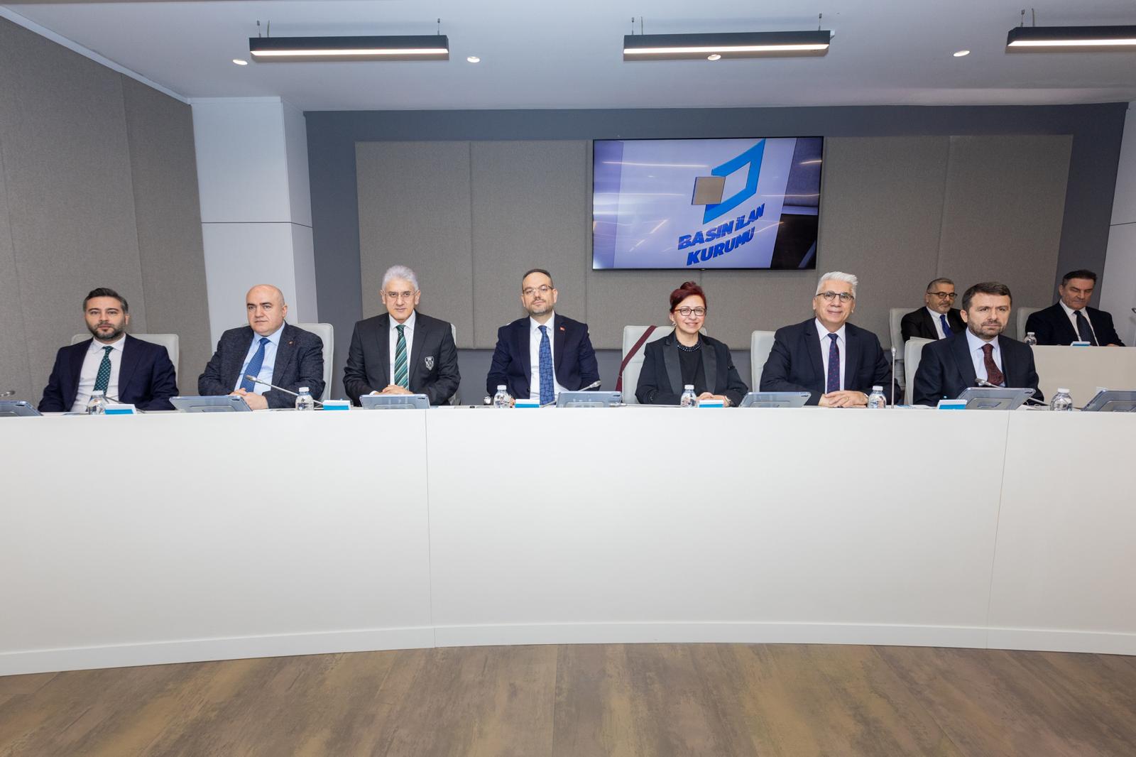 Basın İlan Kurumu Genel Kurulu, basın çalışanlarına yönelik sosyal desteklerin