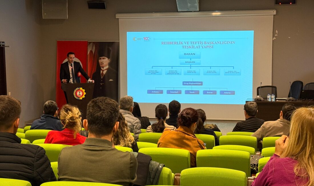 Çalışma ve Sosyal Güvenlik Bakanlığı Rehberlik ve Teftiş Başkanlığı tarafından,