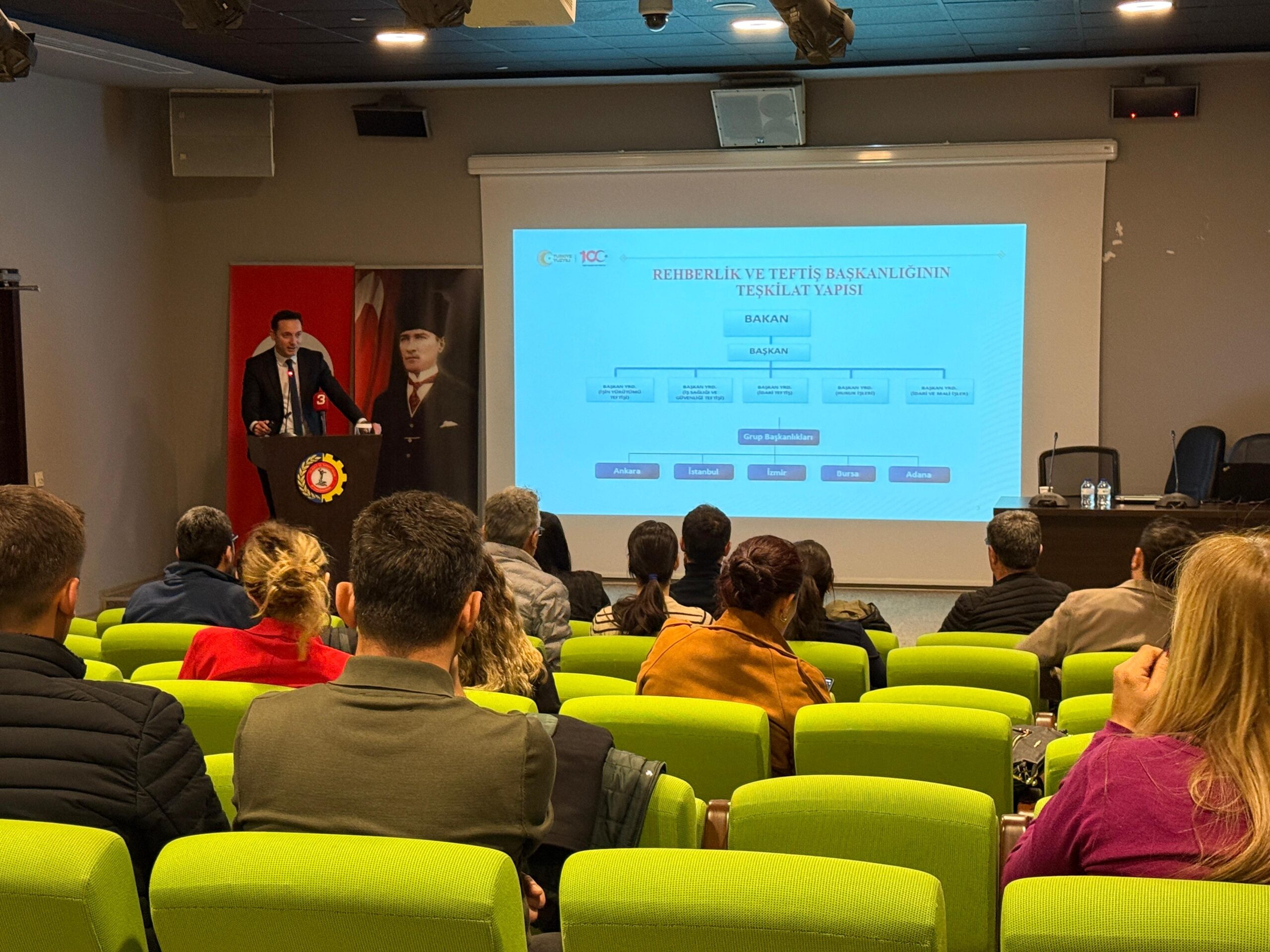 Çalışma ve Sosyal Güvenlik Bakanlığı Rehberlik ve Teftiş Başkanlığı tarafından,