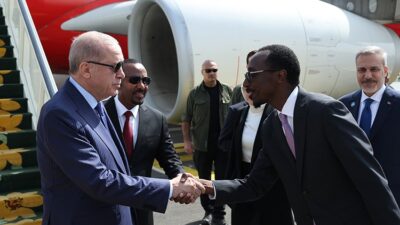 Cumhurbaşkanı Recep Tayyip Erdoğan, resmi ziyarette bulunmak üzere Etiyopya'nın başkenti