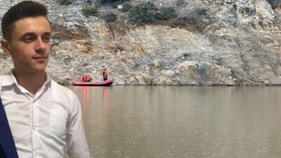 Afyonkarahisar'da atıyla arazide gezerken baraj göletine düşen 22 yaşındaki genç