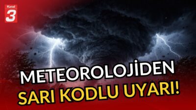 Meteoroliden 11 il için sarı kodlu uyarı! | Türkiye’yi etkisi