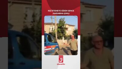 Kız istemeye giden gence yoldan geçen Jandarmadan anons geldi: –