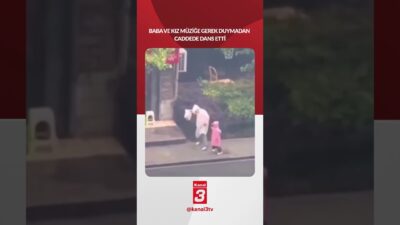 Baba kız müziğe gerek durmadan caddede dans etmeye başladılar 📶https://kanal3.com.tr/