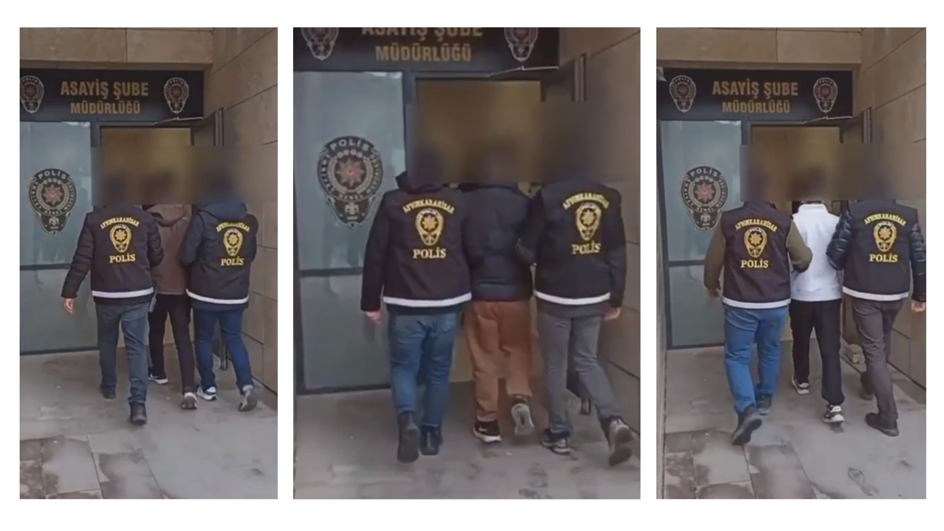 Afyonkarahisar İl Emniyet Müdürlüğü ekipleri, aranan şahısların yakalanmasına yönelik yürüttükleri