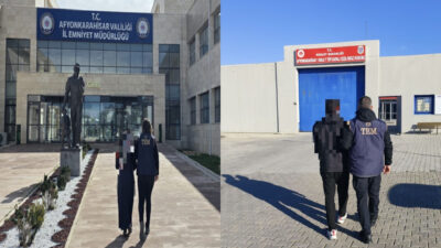 Afyonkarahisar İl Emniyet Müdürlüğü ekiplerince aranan şahıslara yönelik yürütülen çalışmalar