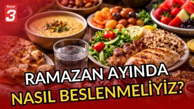Ramazan ayında nasıl beslenmeliyiz? | Elif Melek Avcı Ramazan ayında