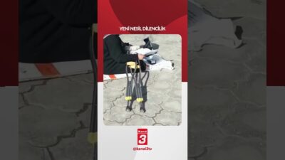 ”Rüyamda görsem inanmam” | Bir vatandaş dilenciyi ”Pos Cihazıyla” dilenirken