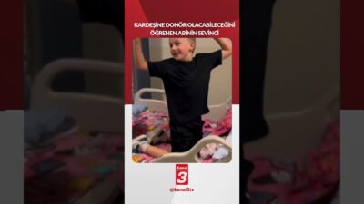 Kanser hastası kardeşine mükemmel bir kemik iliği donörü olduğunu öğrenen