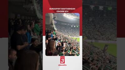 Bursaspor taraftarı 2.Lig’de mücadele eden takımları için ”Cendere” şov yapıyor!