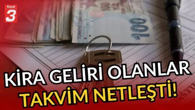 Kira geliri beyanname takvimi netleşti! 📶https://kanal3.com.tr/ Sosyal Medya Hesaplarımızı Takip