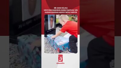 Bir anne oğluna vefat eden babasının anısını yaşatmak için doğum