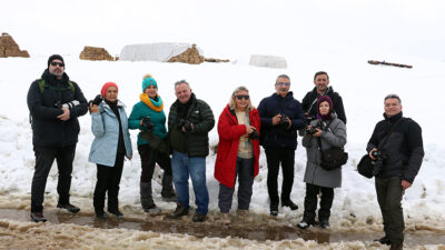 Ağrı, zorlu kış koşulları ve karla kaplı doğal güzellikleriyle fotoğraf