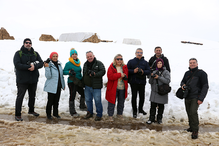 Ağrı, zorlu kış koşulları ve karla kaplı doğal güzellikleriyle fotoğraf