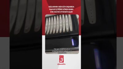 Kızlarının her gün dışarıda kahve içtiğini gören baba eve kahve